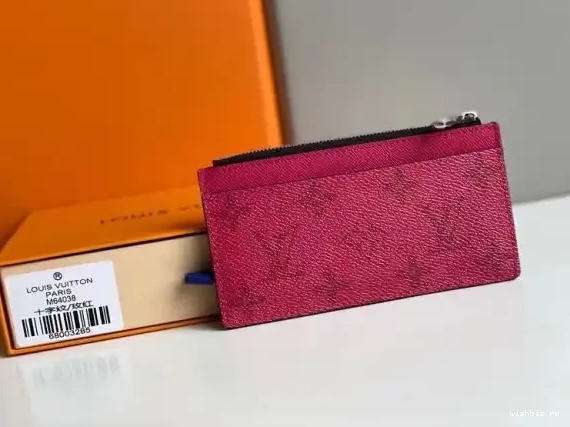 WIS HOLDER CARD COIN LOUIS VUITTON 0703